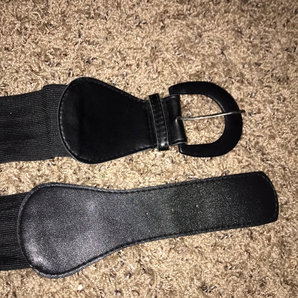 Black Elastic Belt